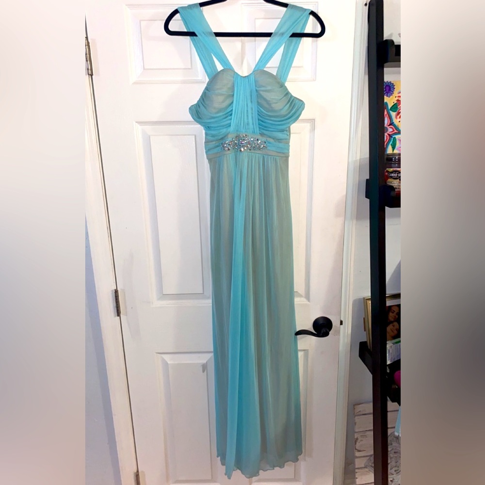 Light blue B. Smart formal dress